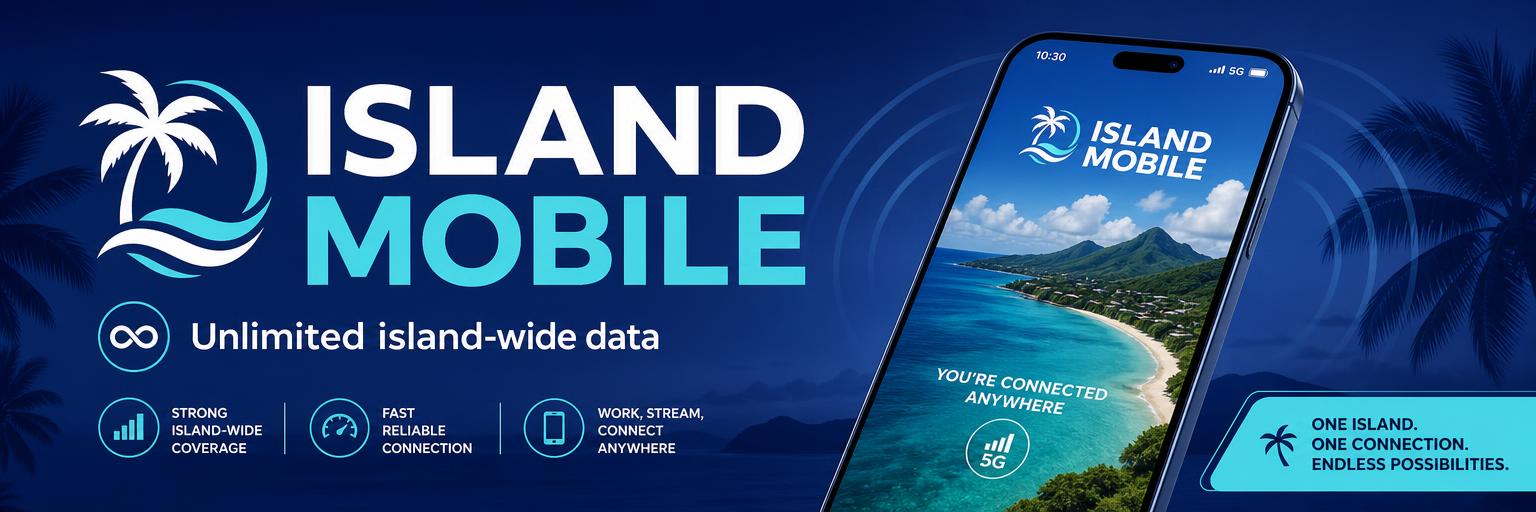 Island Mobile — unlimited island-wide data
